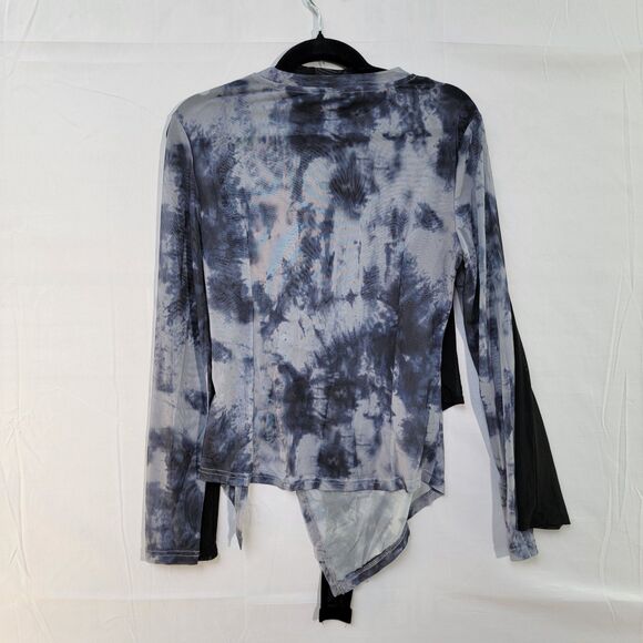 Bundle of x2 Bozzolo & Dazy Black and Dye Blue Jumpsuit Long Sleeves Women Sz M - Picture 2 of 9
